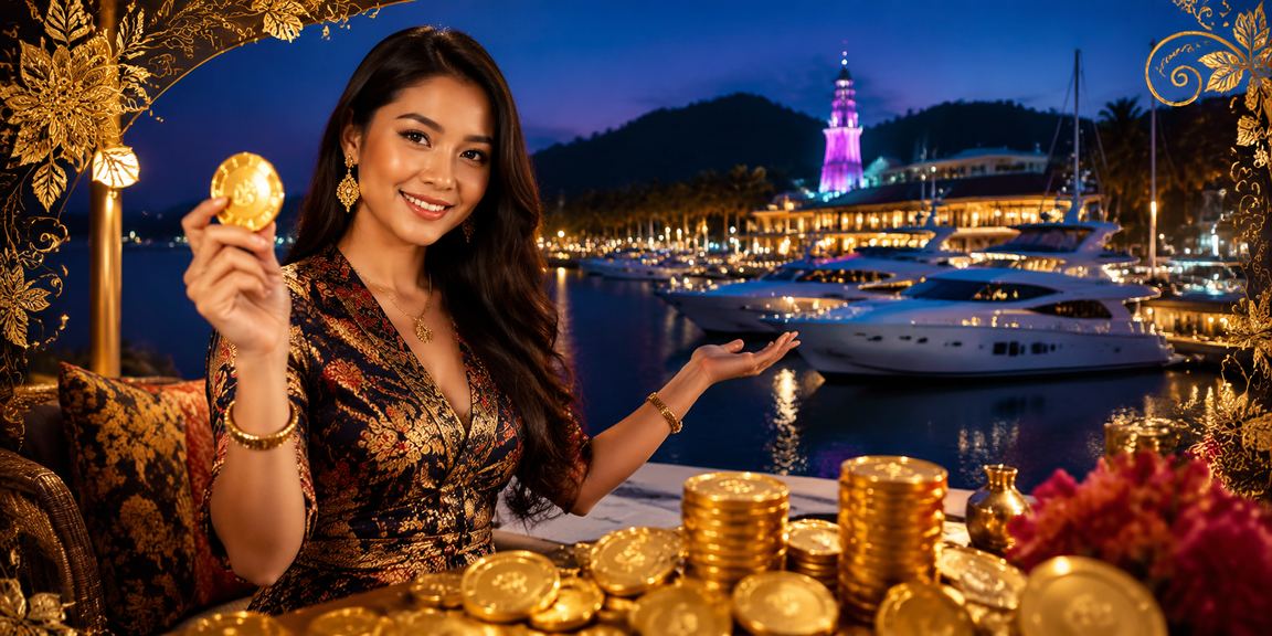 Pengguna menikmati permainan dalam talian di Langkawi Malaysia